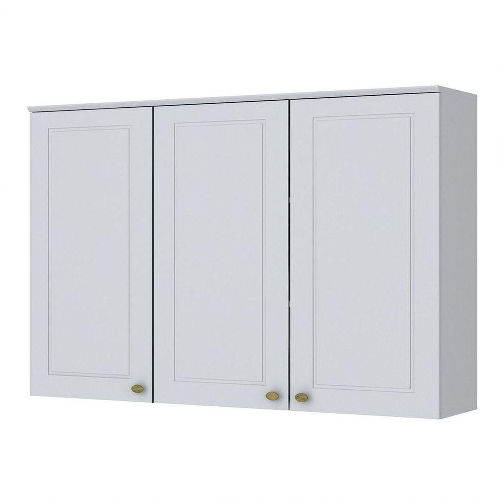 Armário De Cozinha Henn 3 Portas 120Cm C352-05 Branco - 1
