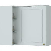 Armário Henn Americana Canto Reto 1 Porta Branco - 1