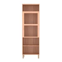 Armário Torre Luciane 70cm Duplo Forno 3 Portas Vanilla Grafite - 2