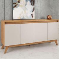 Buffet Vieiro Flip 4 Portas 16131-193527 Mel Com Off White - 1