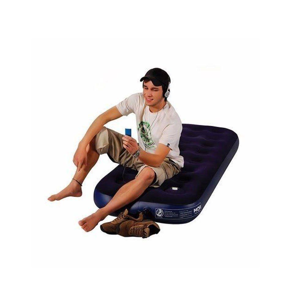 Colchão Mor Solteiro Com Inflador Embutido 9071 Azul - 4