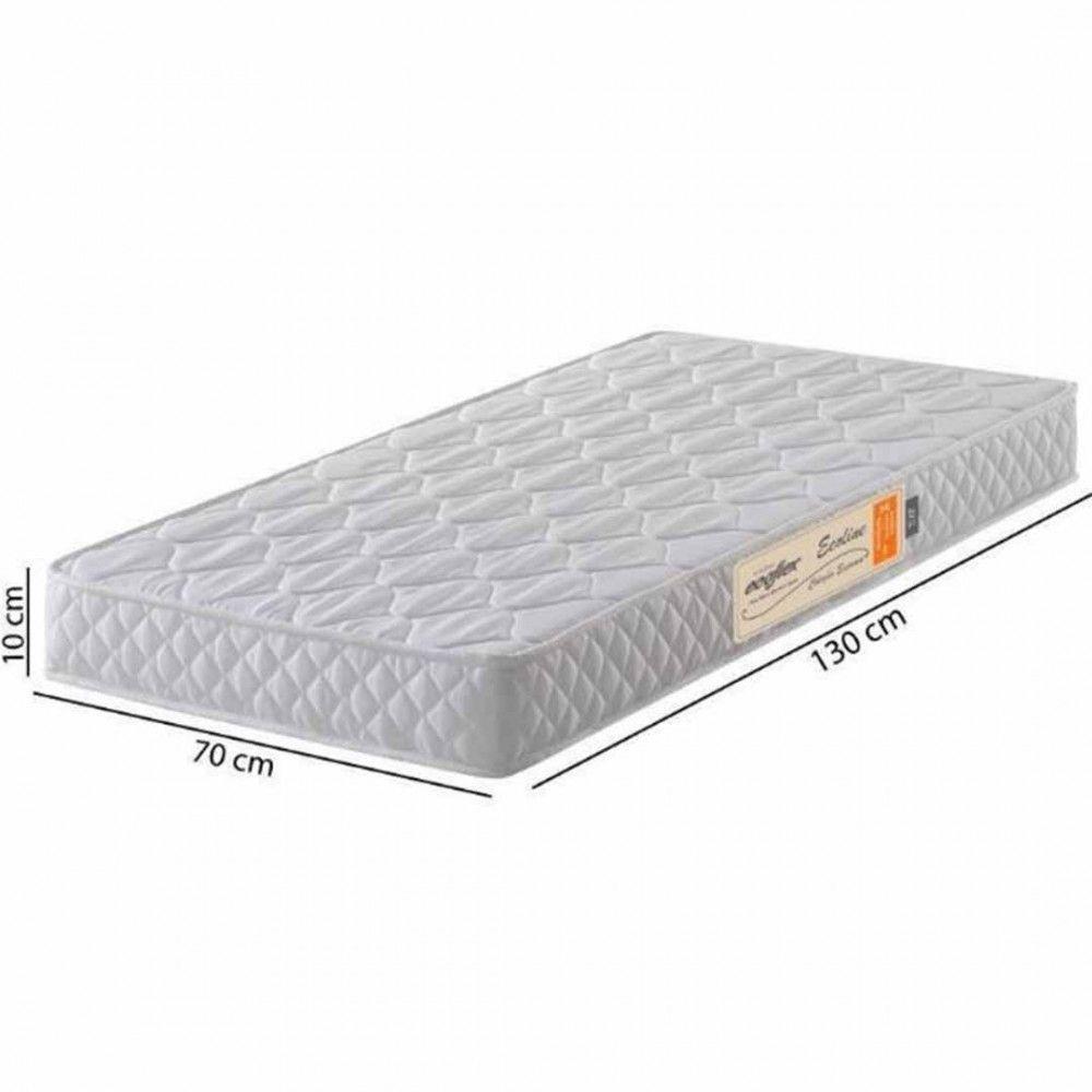 Colchão Ecoflex Berço D18 0,70X1,30X0,10 337Lb0H00104 Branco - 4