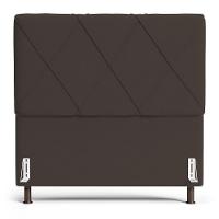 Cabeceira Cama Box Casal Queen Size Mel 160cm Com Frame Suede Marrom - Desk Design - 6