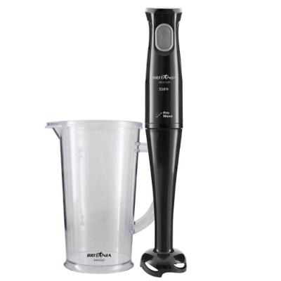 Mixer com Copo Britânia BMX350 350W 1 Velocidade Preto 220V para Uso Doméstico