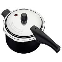 Panela De Pressão Tramontina Vancouver 4,5l Em Alumínio Revestimento Interno E Externo Antiaderente Preto - 3