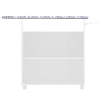 Tábua De Passar 2 Portas Notável Criativa Branco - 2