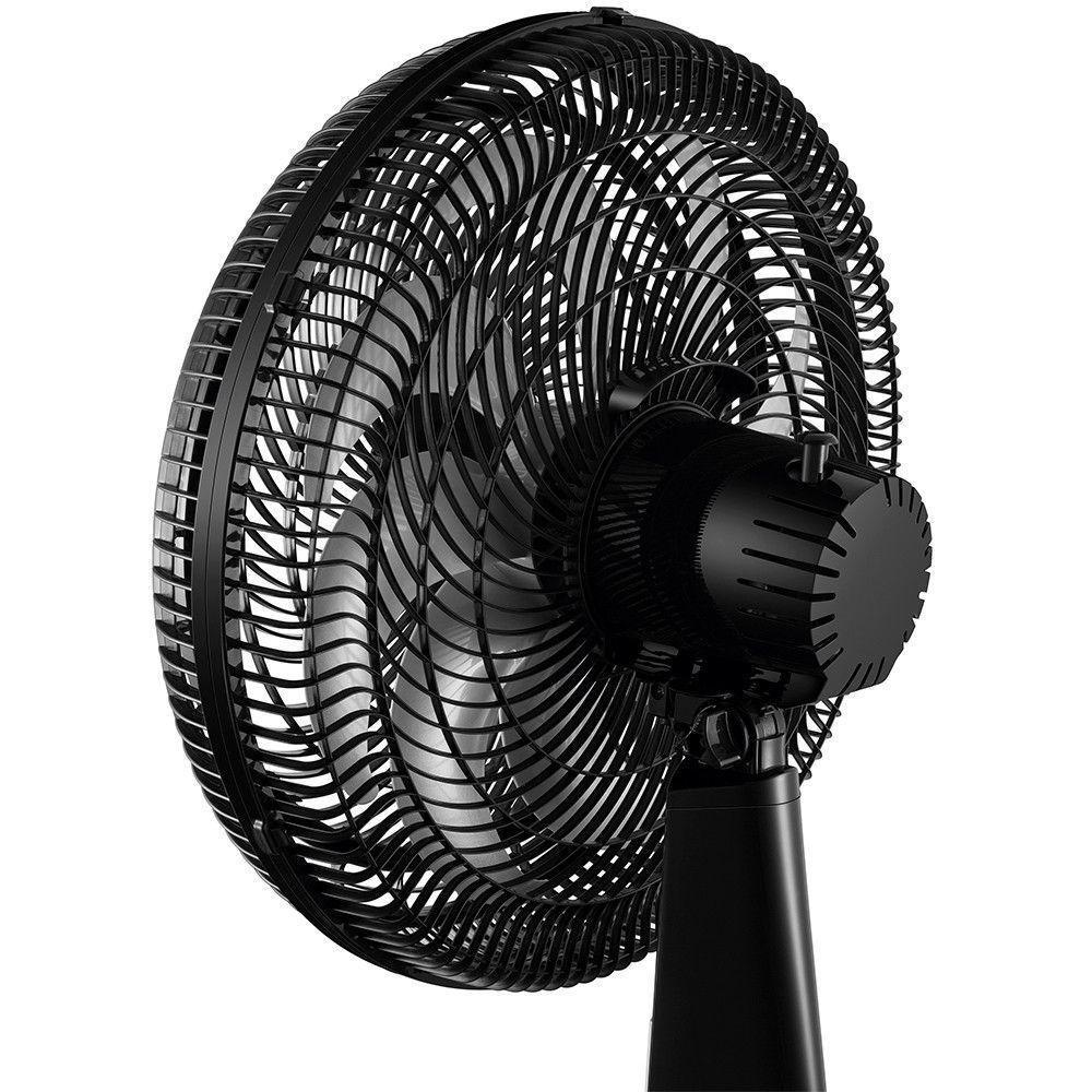 Ventilador Mondial Coluna Vsp-40c-nb 6p 40 Cm Preto Com Prata 127 V - 3