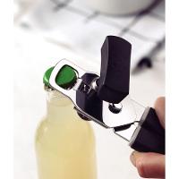 Abridor De Latas Tramontina Utilitá Em Aço Inox Com Cabo De Polipropileno Preto Tramontina