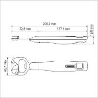 Abridor De Latas Tramontina Verano Com Lâmina Em Aço Inox E Cabo De Polipropileno ônix Tramontina - 5