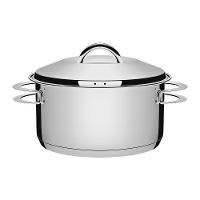 Panela Caçarola Funda Em Aço Inox Linha Solar Fundo Triplo 16 Cm ø 1,8l Pit4 - Tramontina 62504160 - 1