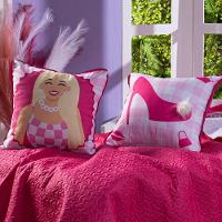 Kit Cobre Leito Paty Pink Dupla Face C/ Almofadas Queen 08 Peças - 6