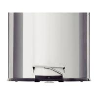 Lixeira Inox Com Pedal Brasil Com Acabamento Polido E Balde Interno Removível 30 L - 5