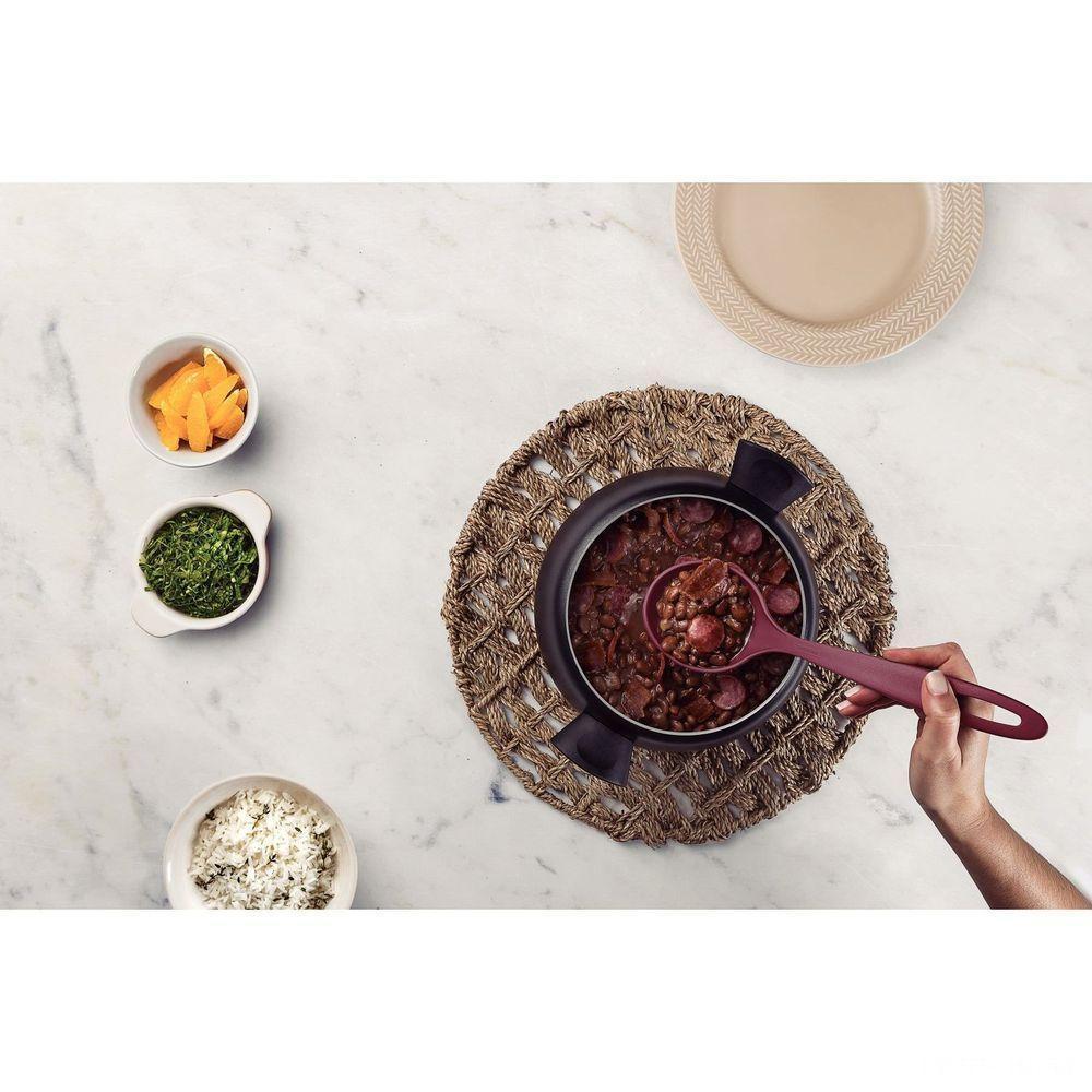 Concha Tramontina Ability Em Nylon Vermelha Tramontina - 3