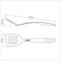 Espátula Tramontina Ability Em Nylon Preto Tramontina - 2