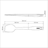 Espátula Tramontina Verano Em Silicone Com Cabo De Polipropileno Vermelho Tramontina - 2