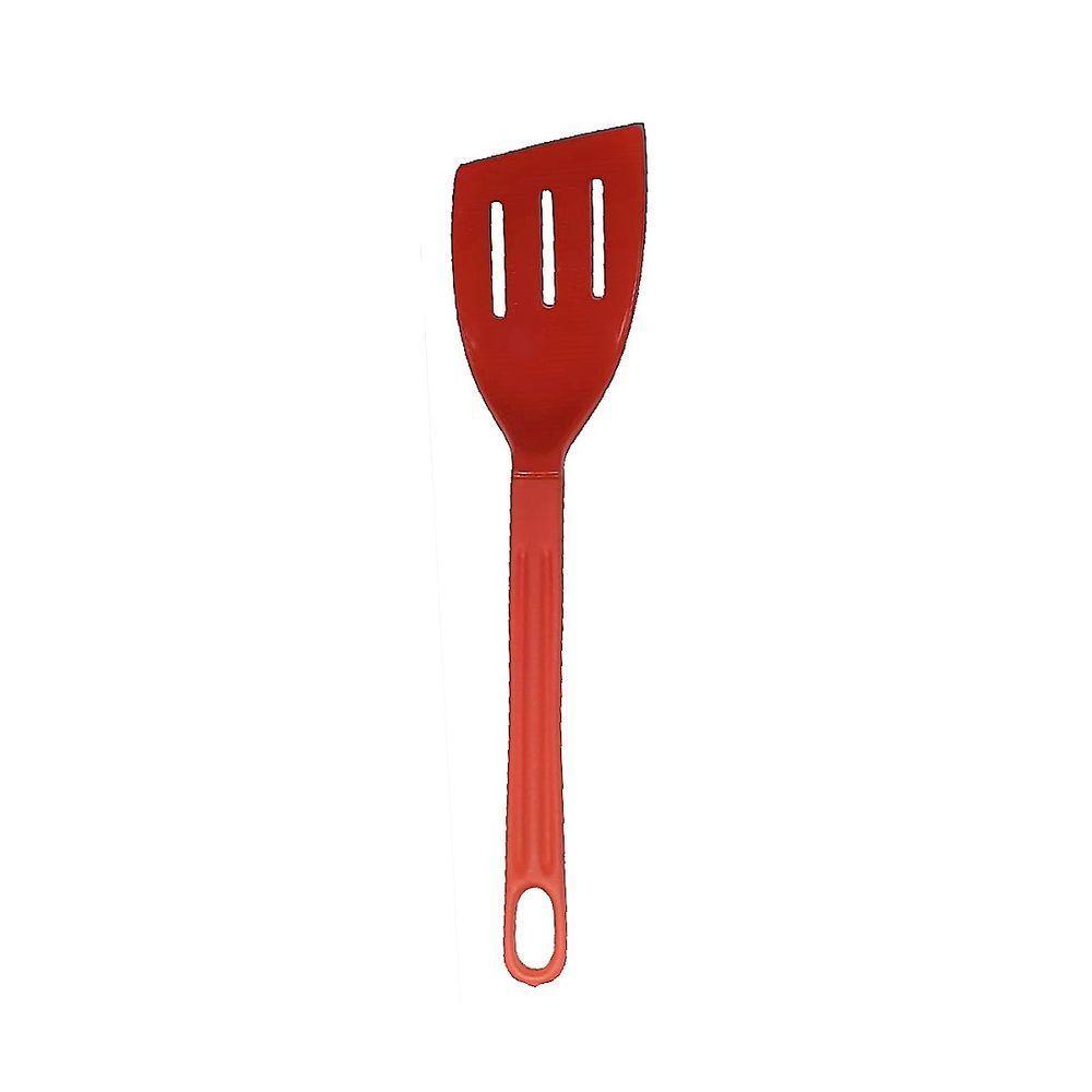 Espátula Talher Em Nylon Cozinha Utensílio Vermelho 28Cm - 1