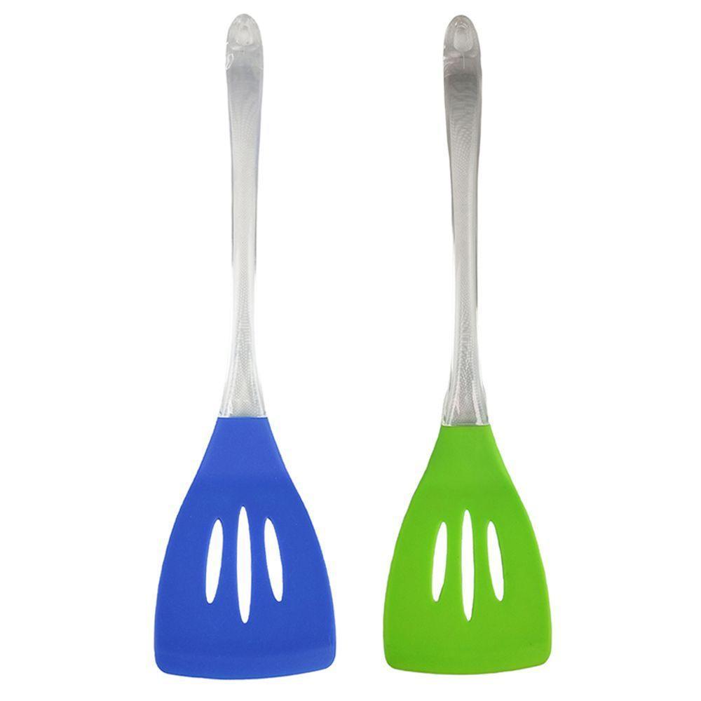 Espatula De Silicone Kit 2 Unidades Cozinha Utensilio Receita Refeiçao Fritura - 1