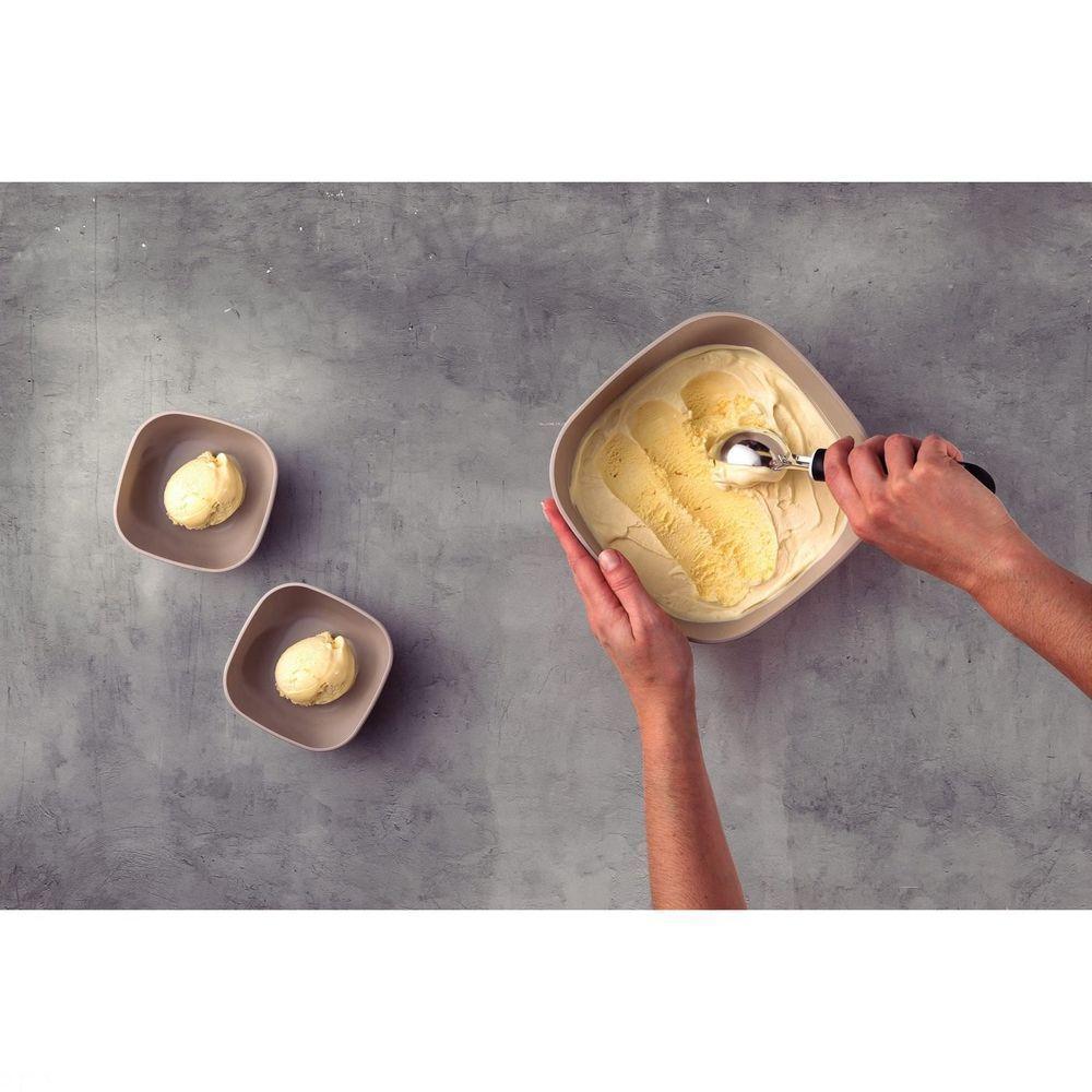 Concha Para Sorvete Utilitá Com Lâmina Em Aço Inox E Cabo De Polipropileno Preto - 2