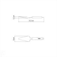 Pá Para Torta Tramontina Marffim Em Aço Inox Tramontina