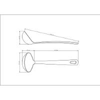 Concha Tramontina Para Panqueca/molho Vermelha Em Nylon Tramontina - 9