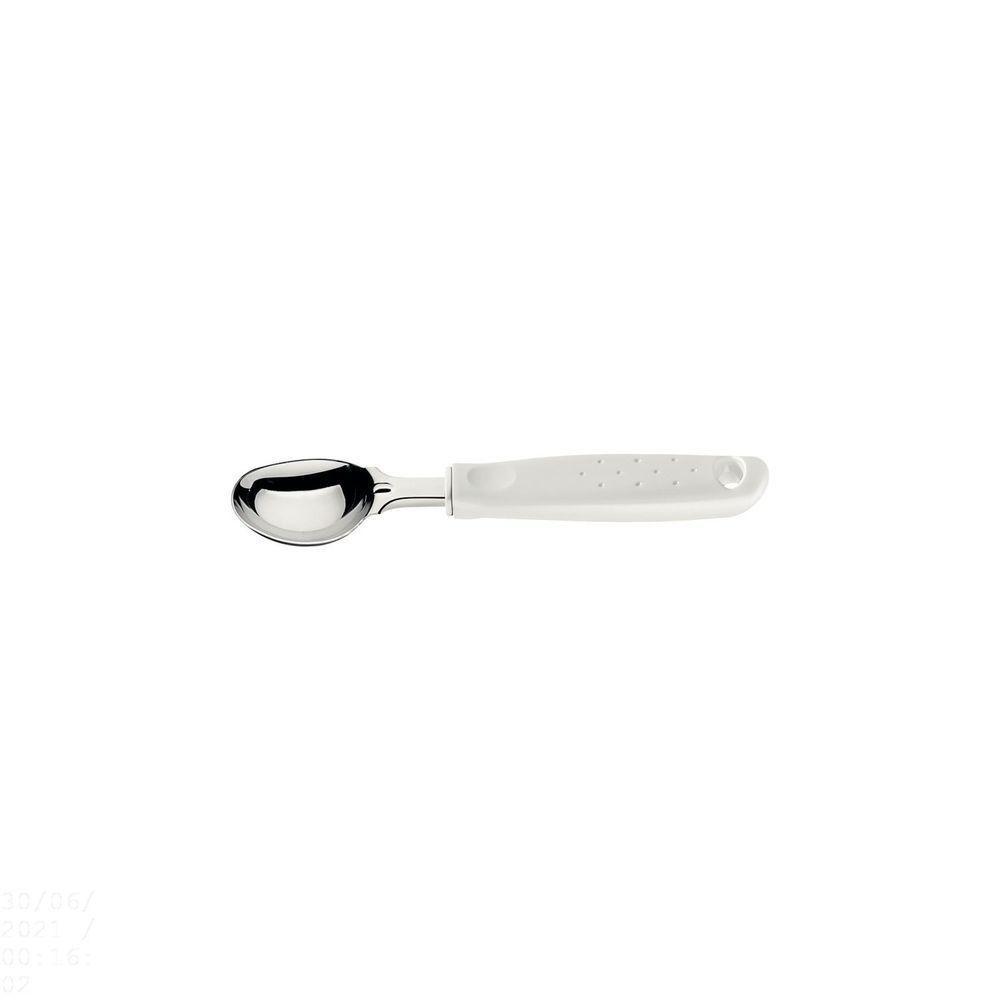 Concha Para Sorvete Utilitá Com Lâmina Em Aço Inox E Cabo De Polipropileno Branco - 1