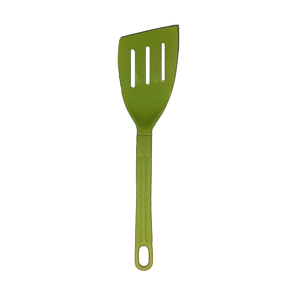 Espátula Talher Nylon Cozinha Goumert Utensílio Verde 28Cm - 1