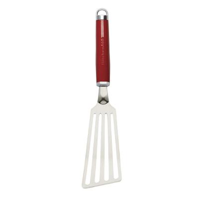 Espátula Inox Perfurada Flexível 33cm Cozinha Kitchenaid