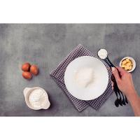 Jogo De Colheres Medidoras Tramontina Utilità Em Abs Grafite