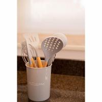 Concha Em Madeira Com Silicone 30cm Cinza Haüskraft - 2