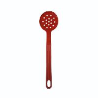 Escumadeira Talher Em Nylon Cozinha Utensílio Vermelho 28Cm - 1