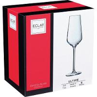 Ultime Taça Champanhe 23X7X7Cm 210Ml Cristal Transp 6Pç