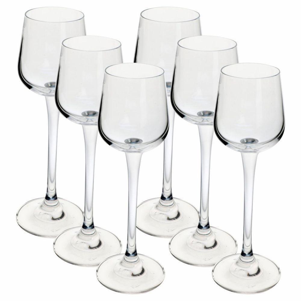 Jogo De Taças Para Licor Em Cristal Ardea Com 6 Peças 60ml Bohemia - 3