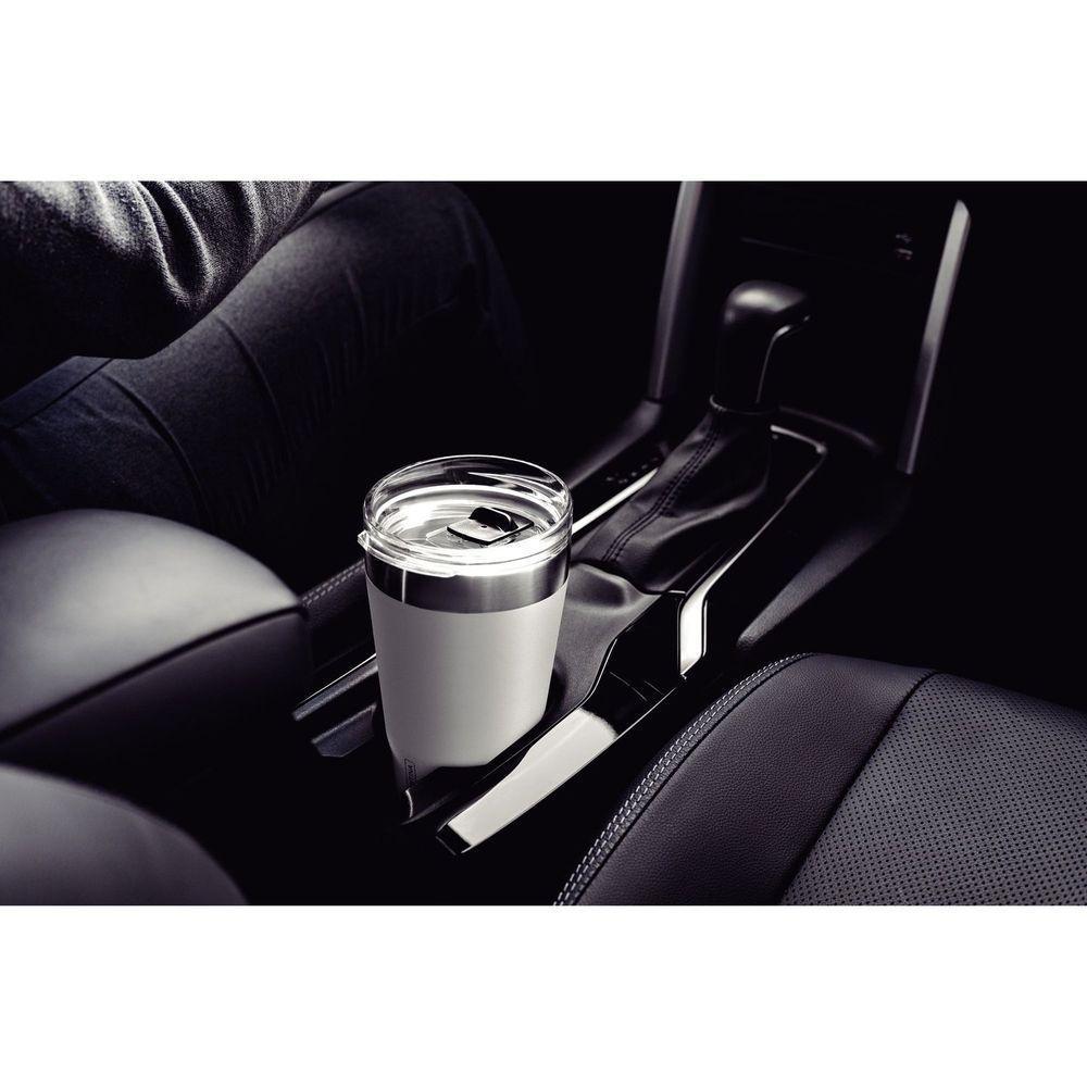 Copo Térmico Tramontina Exata Em Aço Inox Branco Com Tampa 550 Ml Tramontina - 6