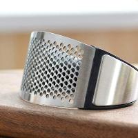 Alho De Aço Inoxidável Press Alho Triturador Espremedor De Cozinha Com O Punho Inox Manual - 6