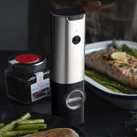 Moedor De Pimenta E Sal Elétrico Especiarias A Pilha Inox - 2