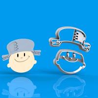 Cortador Menino Maluquinho Modular Tamanho 5cm - 1