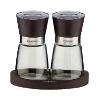 Jogo Moedor Sal E Pimenta Em Cerâmica E Vidro Com Base Silicone Linha Churrasco Tramontina - 1