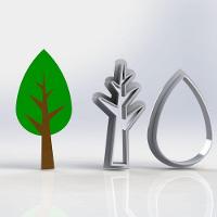 Cortador Árvore Bosque Modular Tamanho 8Cm - 1