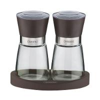 Moedores De Sal E Pimenta Tramontina Em Cerâmica E Vidro Com Base De Silicone Tramontina - 1