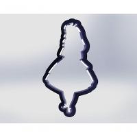 Cortador Kit Alice 3 Modelos Tamanho 5Cm - 3