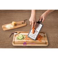 Ralador Universal Utilitá Com Lâmina Em Aço Inox E Cabo Abs Suportes Em Borracha Preto - 2