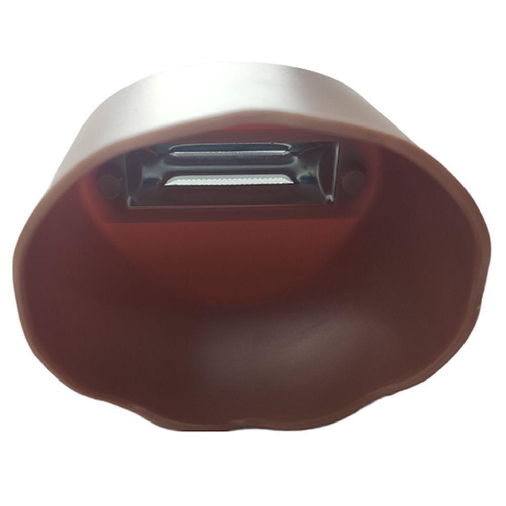 Descascador Manual Fatiador Kit 2 Uni Lamina Inox - 4