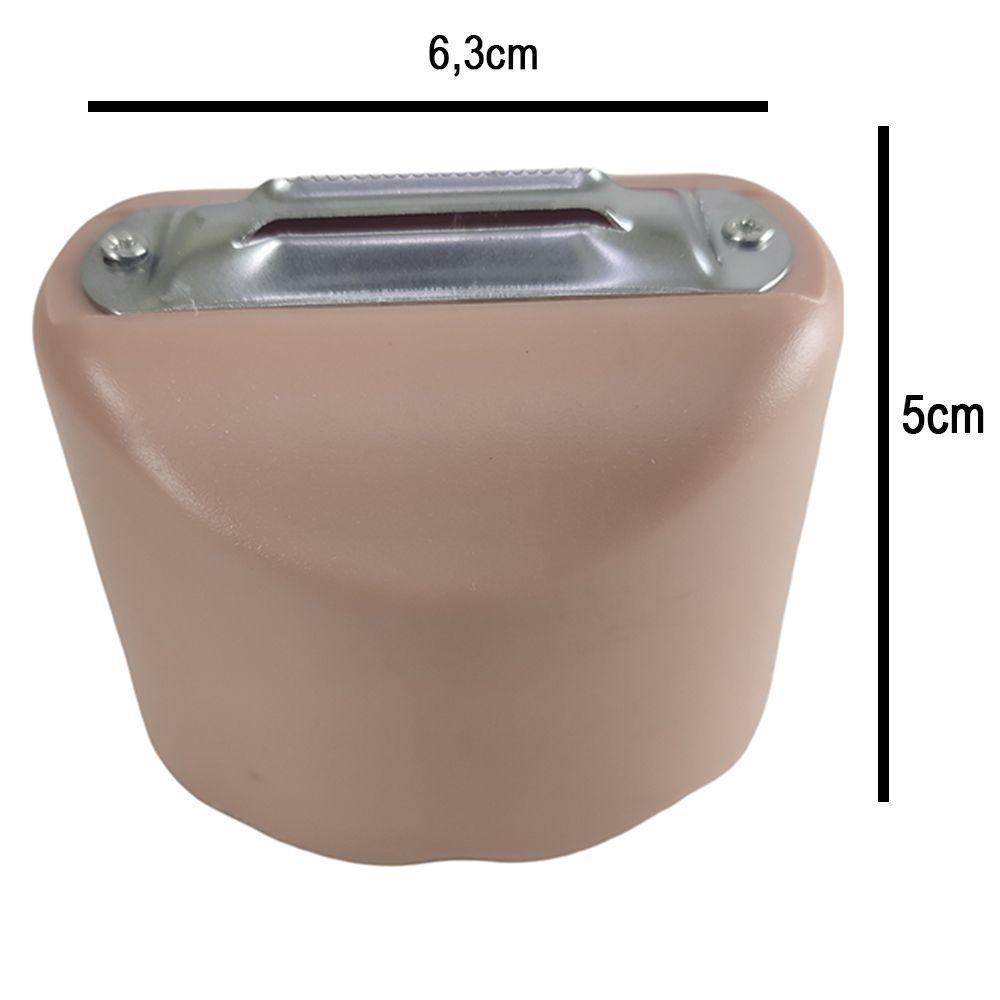 Descascador Manual Fatia Corta Kit 3 Uni Lamina Inox - 4