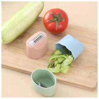 Descascador Manual Fatia Corta Kit 3 Uni Lamina Inox - 6