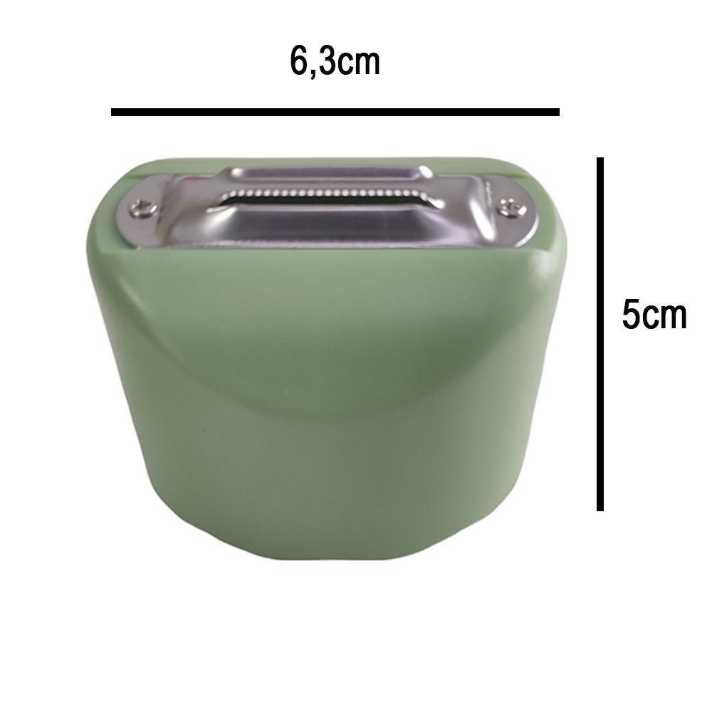 Descascador Fatiador Manual Kit 3 Uni Lamina Inox - 4