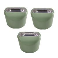 Descascador Fatiador Manual Kit 3 Uni Lamina Inox - 1