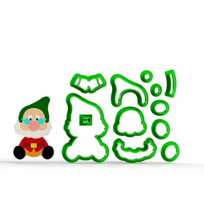 Cortador Branca de Neve Mestre Modular Tamanho 7cm