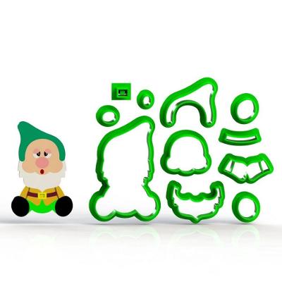 Cortador Branca de Neve Soneca Modular Tamanho 7cm