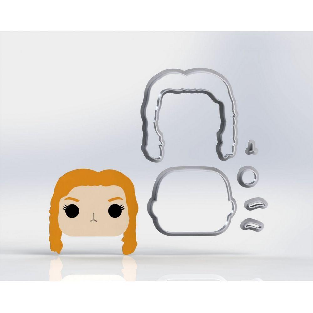 Cortador Stranger Things Max Funko Modular Tamanho 5Cm - 1