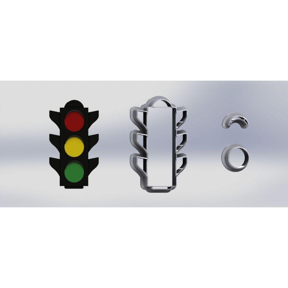 Cortador Kit Carros 5 Modelos Mod 1 Tamanho 4cm - 1